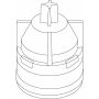 JU/BOSCH Ersatzteil TTNR: 87185321050 Rückflussverhinderer SKB DN25