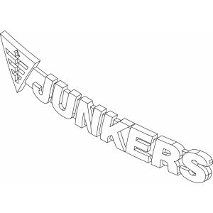 Náhradní díl JU TTNR: 87185419480 Junkers logo