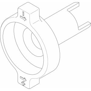 JU/BOSCH Ersatzteil TTNR: 87185436230 Ventilgriff blau everp