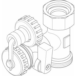 BOSCH Ersatzteil TTNR: 87185436280 FE-Hahn mit Gewinde everp