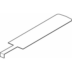 JU Ersatzteil TTNR: 87185763130 Heizgaslenkplatte Zug 2 404mm