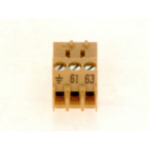 SIEGER Ersatzteil TTNR: 8718585550 Anschlussklemme 3-pol 61/63 beige everp