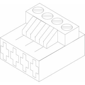 JU/BO/SI Ersatzteil TTNR: 8718590270 Anschlussklemme 4-pol orange 17B18 everp