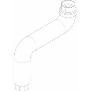 JU/BOSCH Ersatzteil TTNR: 8718594558 Anschlussrohr VK G11/2 kpl everp