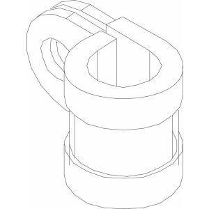 JU Ersatzteil TTNR: 87186424910 Klammer d=10 mm (10x)