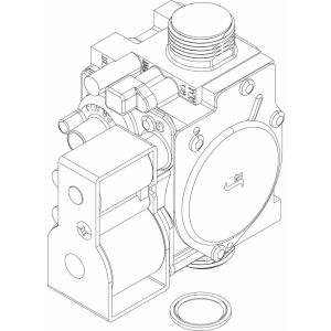 BOSCH Ersatzteil 87186455470 Gasarmatur