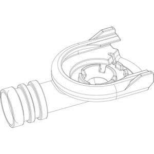 BOSCH Ersatzteil TTNR: 87186470200 Siphon Anschlussstück