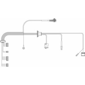 BOSCH Ersatzteil TTNR: 87186492520 Kabelbaum HV