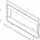 BOSCH Ersatzteil TTNR: 87186495570 Rahmen schwarz