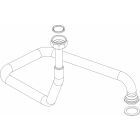 BOSCH Ersatzteil TTNR: 87186500230 Gasrohr vertikal