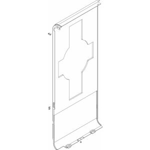 BOSCH Ersatzteil TTNR: 87186505210 Seitenwand LHS