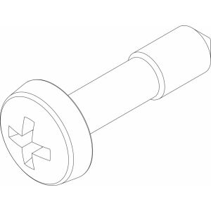 JU/BOSCH Ersatzteil TTNR: 87186618200 Schraube M5x15