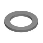 JU/BOSCH spare part TTNR: 87186629900 seal 24.3x16.2x2 (10x)