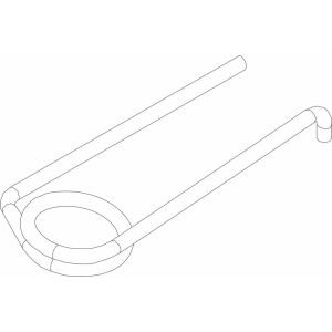 JU/BOSCH Ersatzteil TTNR: 87186632290 Federverriegelung 10mm