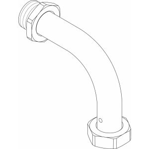 JU/BOSCH peça sobressalente TTNR: 87186635560 Tubo KW DN25