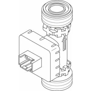 JU/BOSCH peça sobressalente TTNR: 87186636050 Sensor de caudal 2-40 incl. vedação