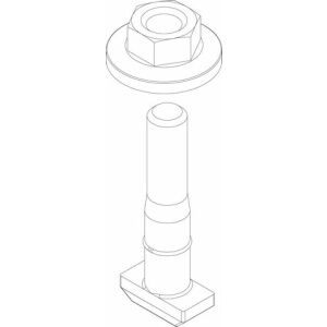 JU/BOSCH Ersatzteil TTNR: 87186655890 Schraube Hammer