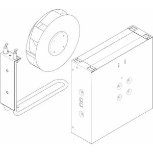 JU/BOSCH Ersatzteil TTNR: 87186664050 Gebläse mit Vorwärmer