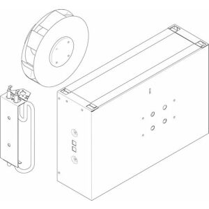 JU/BOSCH Ersatzteil TTNR: 87186664060 Gebläse mit Vorwärmer