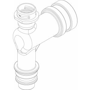 JU/BOSCH Ersatzteil TTNR: 87186673880 T-Stück Zwischenstück SHE