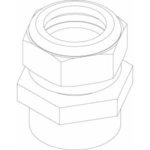 JU/BOSCH spare part TTNR: 87186687860 intermediate piece solar collector