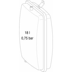 BOSCH Ersatzteil TTNR: 87186689340 Ausdehnungsgefäß HC