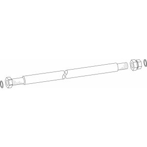 BOSCH Ersatzteil TTNR: 87186694440 Rohr Wellrohr Solar G3/4