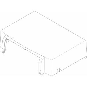 JU/BOSCH Ersatzteil TTNR: 8732900427 Gehäuse Haube weiss everp