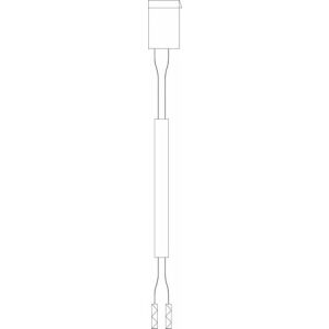 JU/BOSCH Ersatzteil TTNR: 8733703254 Kabel 100mm HMI-CUHP