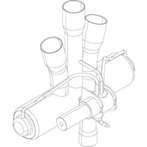 JU/BOSCH Ersatzteil TTNR: 8733703875 4-Wege-Ventil STF-0316G1 9kW