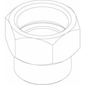 SIEGER Ersatzteil TTNR: 8735100087 Adapter Rep-Set R1 1/4 PB2 everp