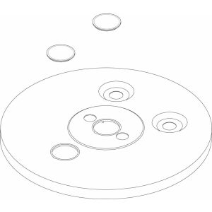 BOSCH Ersatzteil TTNR: 8735100690 Verkleidungsdeckel D600 schwarz everp