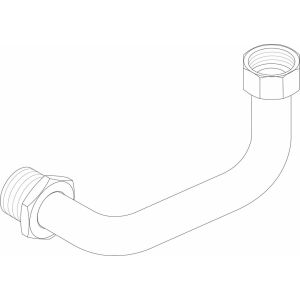 JU/BOSCH Ersatzteil TTNR: 8735300123 Rohr DN25 25 x 1.2 Rücklauf
