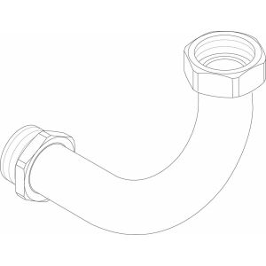 BOSCH Ersatzteil TTNR: 8735300126 Rohr DN40 42 x 1.5 Rücklauf