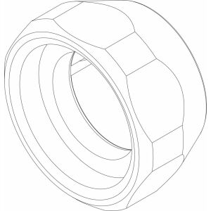 JU Ersatzteil TTNR: 8737602557 Mutter 3/4" mit Dichtung