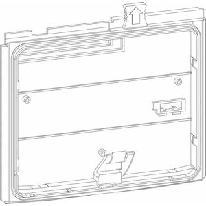 JU/BOSCH Ersatzteil TTNR: 8737706417 Einbaurahmen Clip-in everp