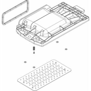 JU/BOSCH Pieza de repuesto TTNR: 8737707981 Tapa superior