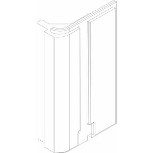 JU/BOSCH Ersatzteil TTNR: 8738206081 Seitenteil EPP > 10 kW