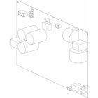 JU/BOSCH Ersatzteil TTNR: 8738206636 Leiterplatte 4kW