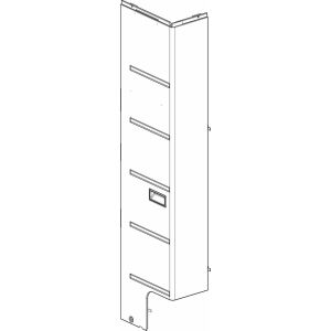 Część zamienna JU/BOSCH TTNR: 8738207338 Panel boczny prawy przedni 11-15kW s/t