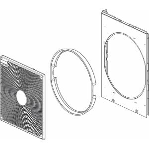 JU/BOSCH Pezzo di ricambio TTNR: 8738207340 Parete anteriore 4-8kW