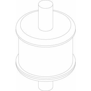 BOSCH Ersatzteil TTNR: 8738209111 Schwingungsdämpfer