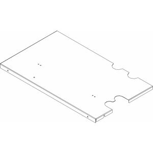 BOSCH Ersatzteil TTNR: 8738209430 Abdeckung A/W vorne