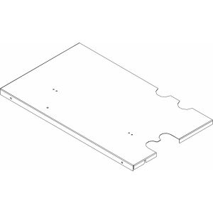 BOSCH Ersatzteil TTNR: 8738209432 Abdeckung L/W vorne