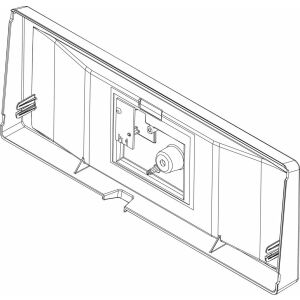 BOSCH Ersatzteil TTNR: 8738209437 Rahmen Bedienfeld