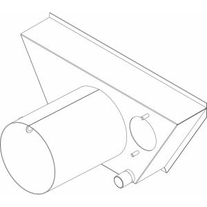 SIEGER spare part TTNR: 8738617962 exhaust gas collector 90-115kW everp V3