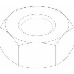 BOSCH Ersatzteil 8738715152 Mutter M3 (10x)