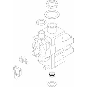 Bosch Ersatzteil 8738717480 Gasarmatur