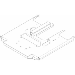 JU/BOSCH Pezzo di ricambio TTNR: 8738802951 Cappa 590 x 558 everp