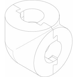 Peça sobressalente JU TTNR: 8738804072 Suporte de proteção térmica G1 x G1 preto everp